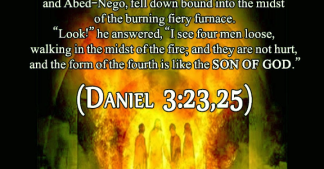 MY TREASURE BOX" : BIBLE QUOTES: DANIEL 3:23-25